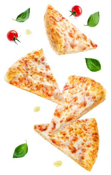 pizza con queso